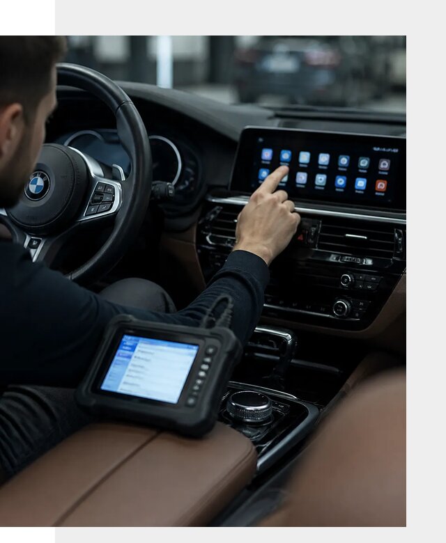 Установка приложений и мультимедиа сервисов BMW в Касимах