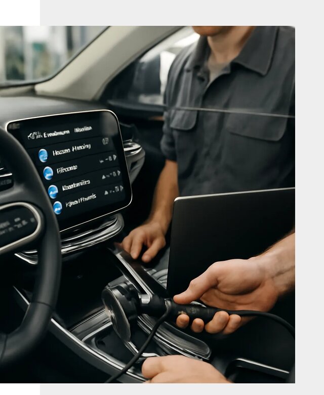 Установка приложений Geely для мультимедиа автомобиля в Касимах