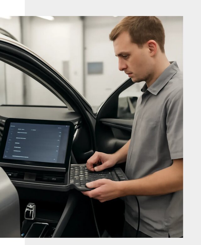 Русификация мультимедиа автомобилей Lynk Co в Касимах