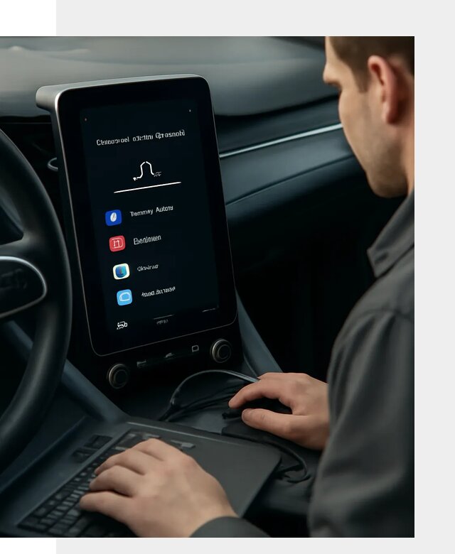Установка приложений Lynk Co на автомобиль в Касимах