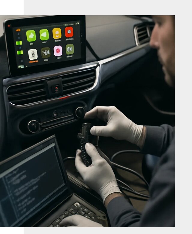 Активация Apple CarPlay в Касимах для штатной мультимедиа